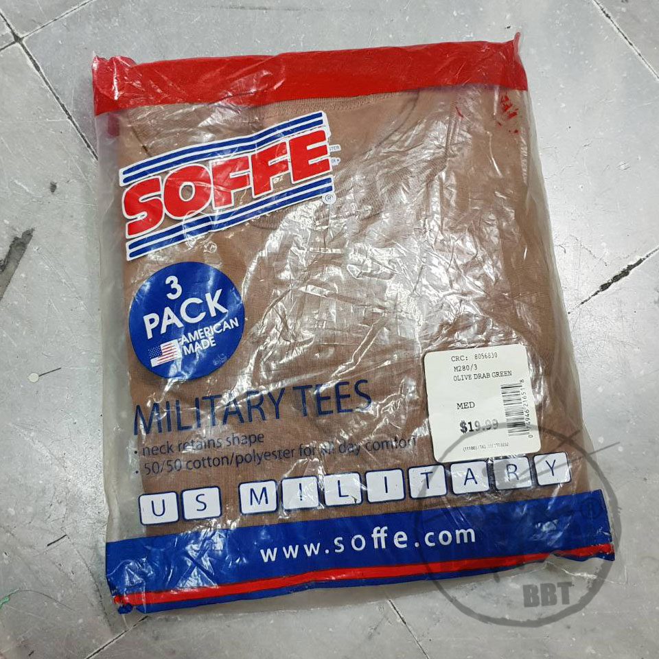 เสื้อยืด SOFFE (แพ็ค 3 ตัว)