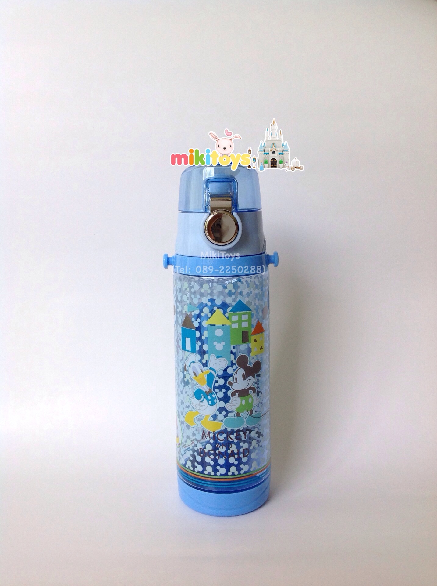 กระติกน้ำDisney แบบยกดื่ม รุ่นใบใหญ่จ้า^^ ขนาด650ml.*BPA Free ปลอดภัยค่ะ