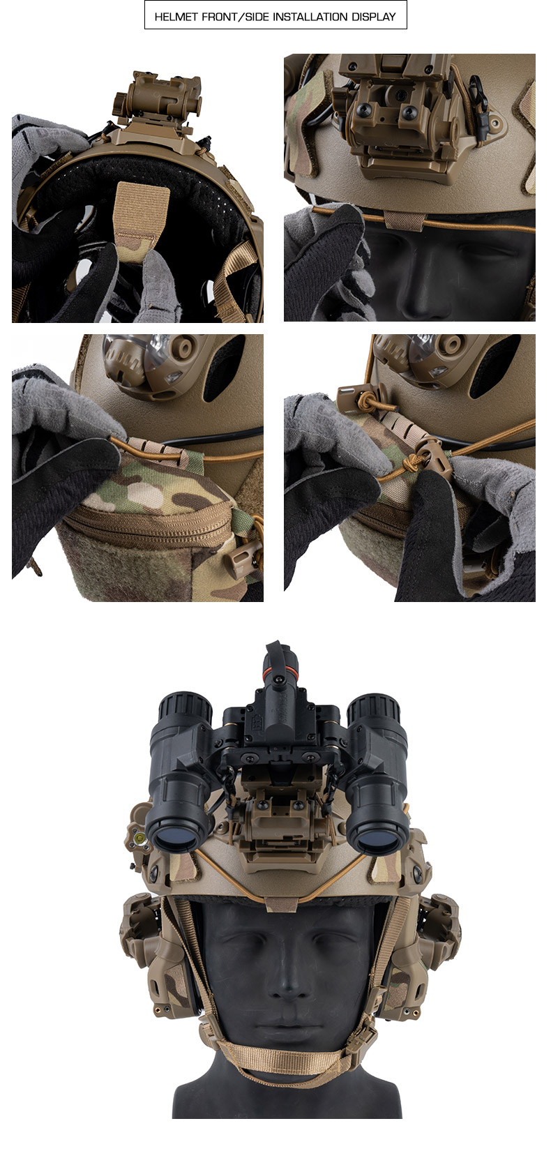 กระเป๋าติดหมวก Wosport