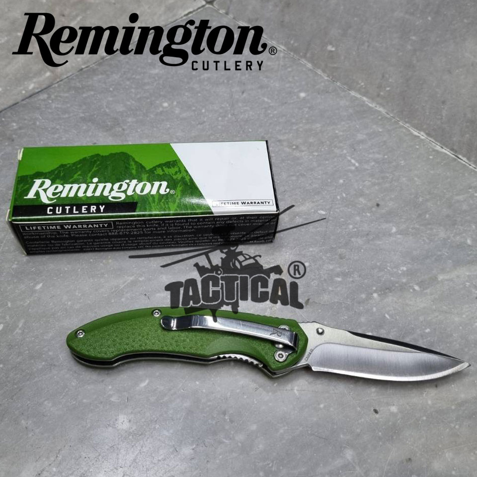 มีดพับ มีกริปเหน็บ ยี่ห้อ Remington R 10005-B ของแท้
