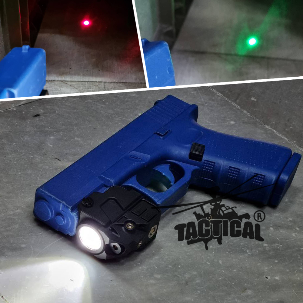 ไฟฉาย + Laser ติดปืน รุ่น B103