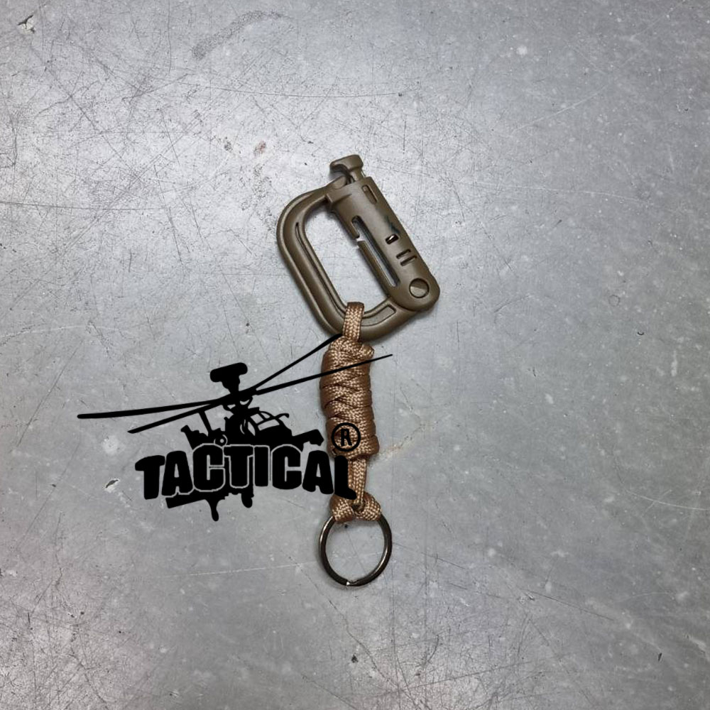 (รวม) พวงกุญแจเชือก Carabiner Tactical Link