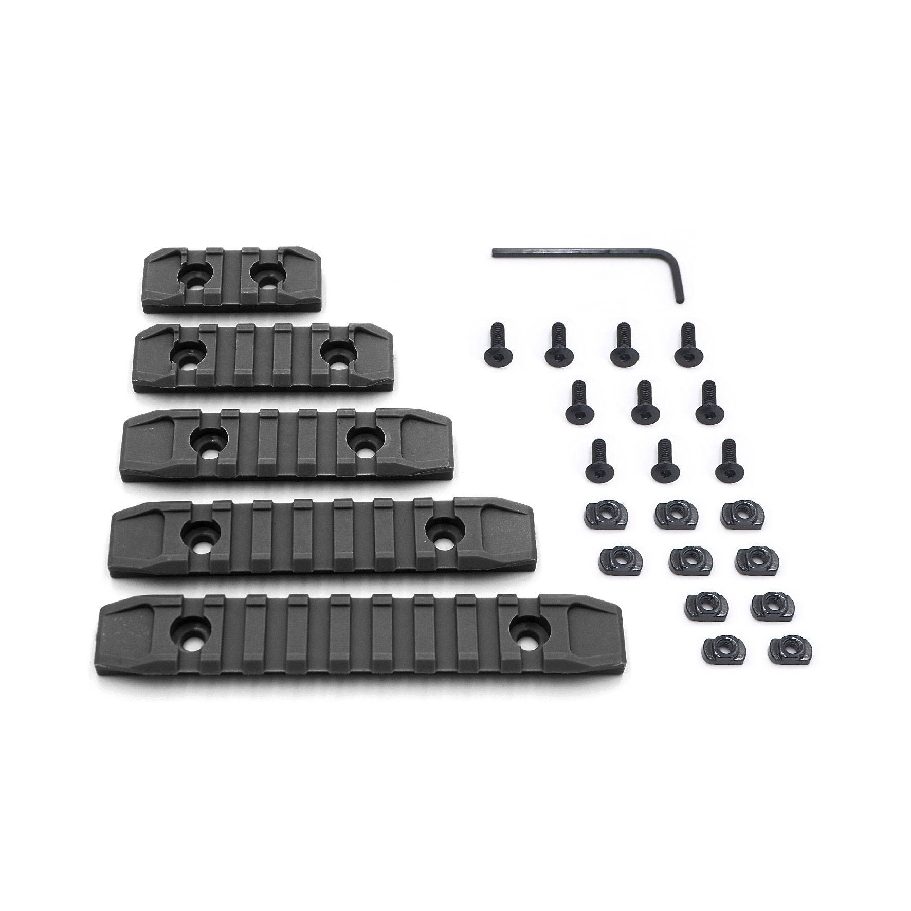 รางเสริม M-Lok Polymer (5 ชิ้น)