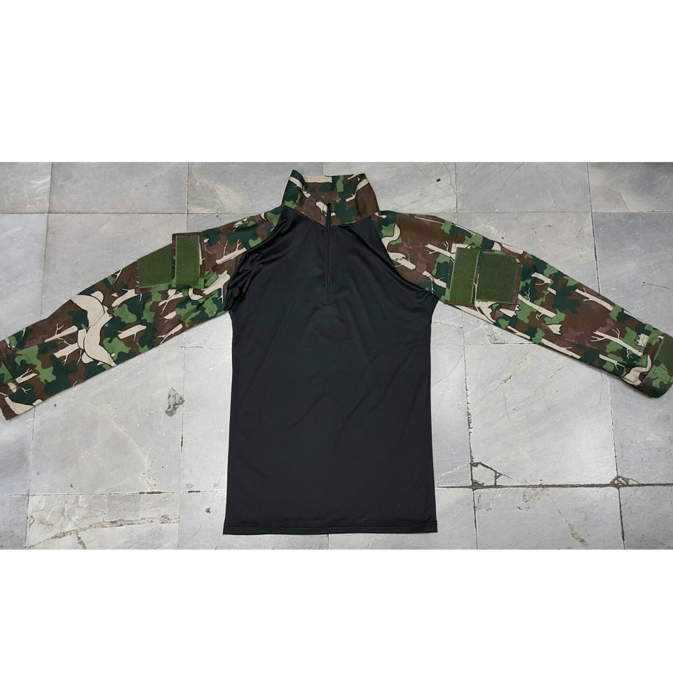 เสื้อ Combat Shirt พรางป่าไม้ (กรมอุทยานลายนก)