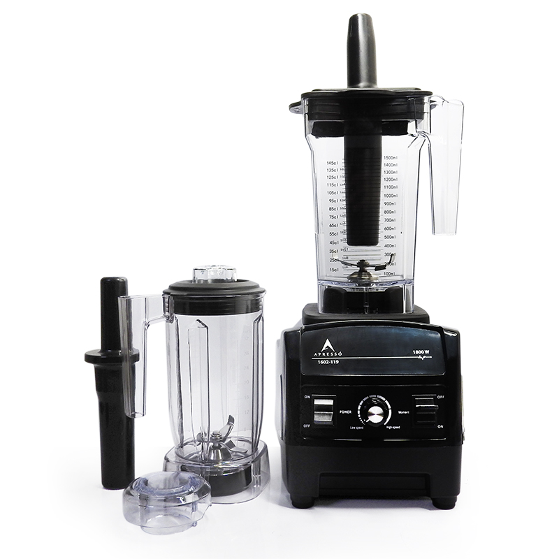 เครื่องปั่นเอเพรสโซ่ 1800W-28000RPM +แถมโถปั่น 1 ใบ (รับประกันเฉพาะมอเตอร์ 6 เดือน) รหัสสินค้า 1602-119