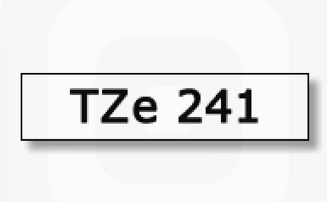 เทปพิมพ์อักษร TZE-241