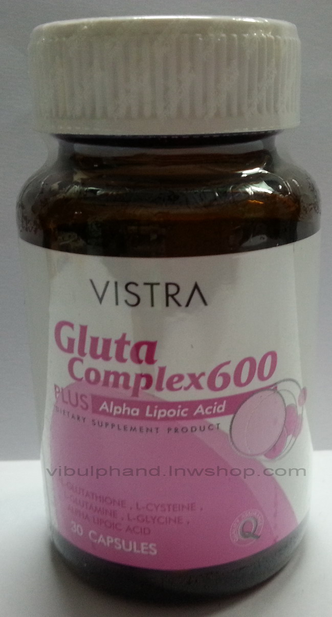 Vistra Gluta Complex 600 Plus Alpha Lipoic Acid 30Caps