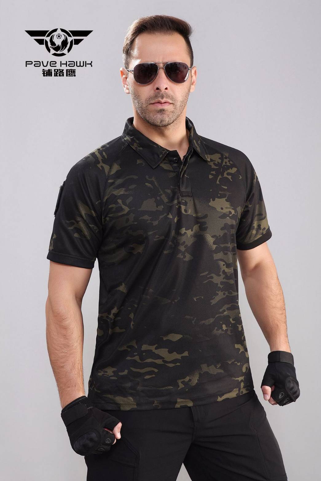 เสื้อโปโล Pave Hawk รุ่น B (5 สี)