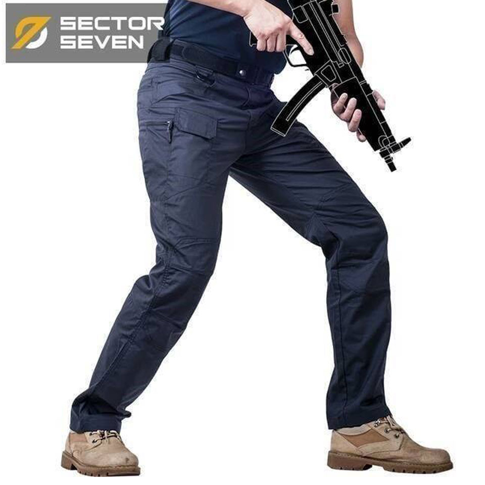 กางเกง Sector Seven IX7 เทา ผ้าหนา ยืด กันน้ำ (ของแท้)