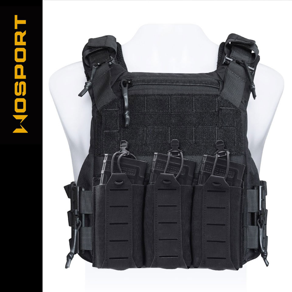 ซองแม็กกาซีน M4 (Lightweight Triple Elastic Mag Pouch) ยี่ห้อ Wosport
