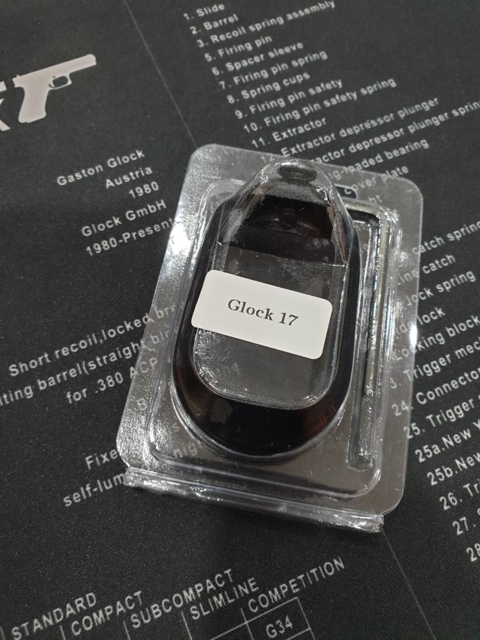 บ่อแม็ก งาน CNC Glock Gen 3/4/5 (3 สี) รุ่น Pro Magwell