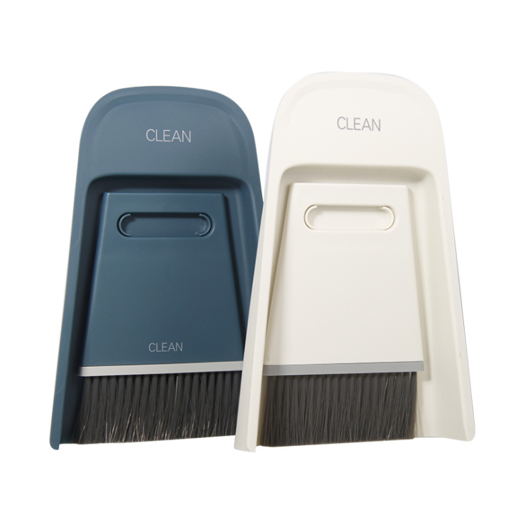ที่ตักขยะบนโต๊ะ แปรงทำความสะอาด 2 in 1 1610-647 สีน้ำเงิน