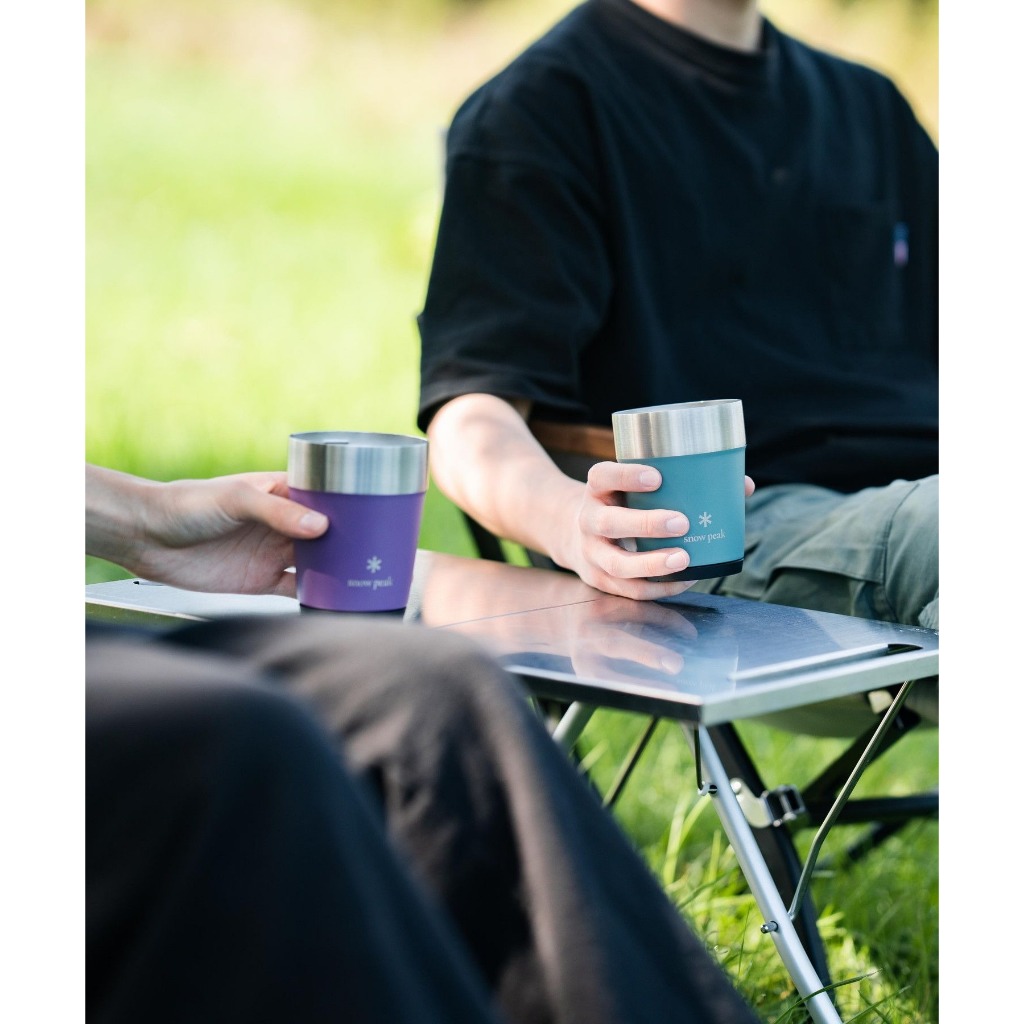 Snow Peak Thermo Tumbler 360 DUO SET 2025 Autumn Edition สโนว์พีค แก้วเก็บความร้อนเย็น 1ชุด 2สี แก้วขนาด 360 ml snowpeak