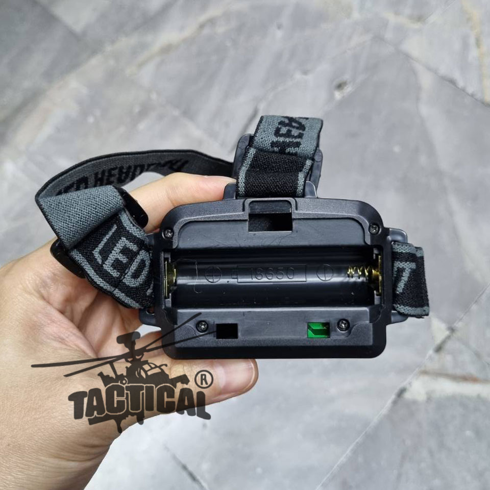 ไฟฉายคาด 2 หัว LED แบบชาร์จไฟได้