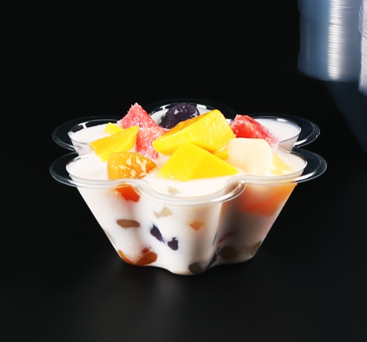 ถ้วยไอศครีม ของหวาน แพ็ค 100 ชิ้น (ไม่มีสติ๊กเกอร์แถม)