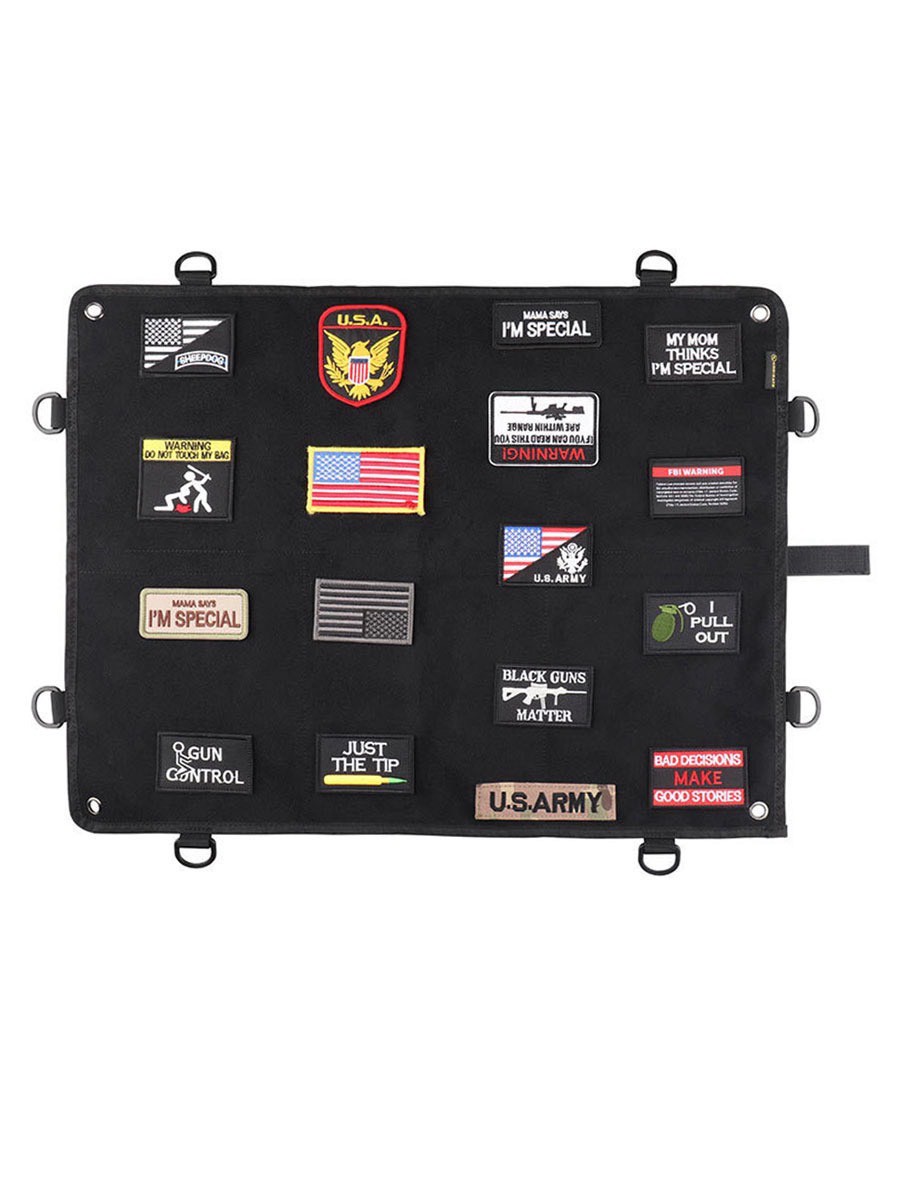 แผงตีนตุ๊กแกสำหรับเก็บ Patch (สามารถพับเก็บได้)