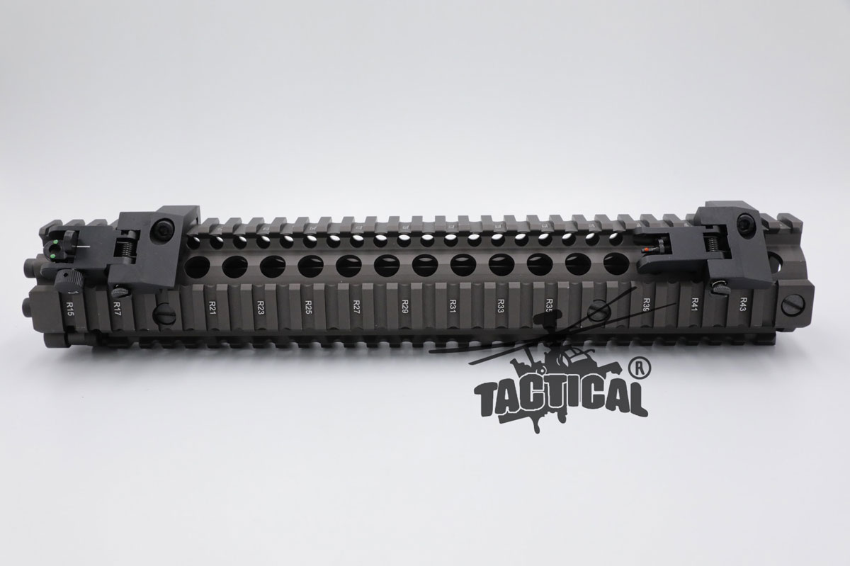 ศูนย์หน้า-หลังเฉียง พับได้แบบโลหะ รุ่นศูนย์เล็งเรืองแสง