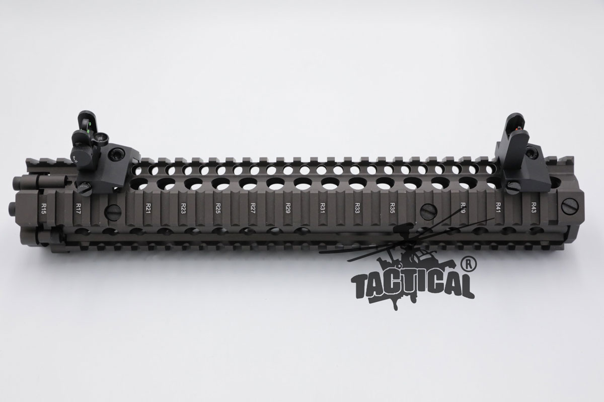 ศูนย์หน้า-หลังเฉียง พับได้แบบโลหะ รุ่นศูนย์เล็งเรืองแสง