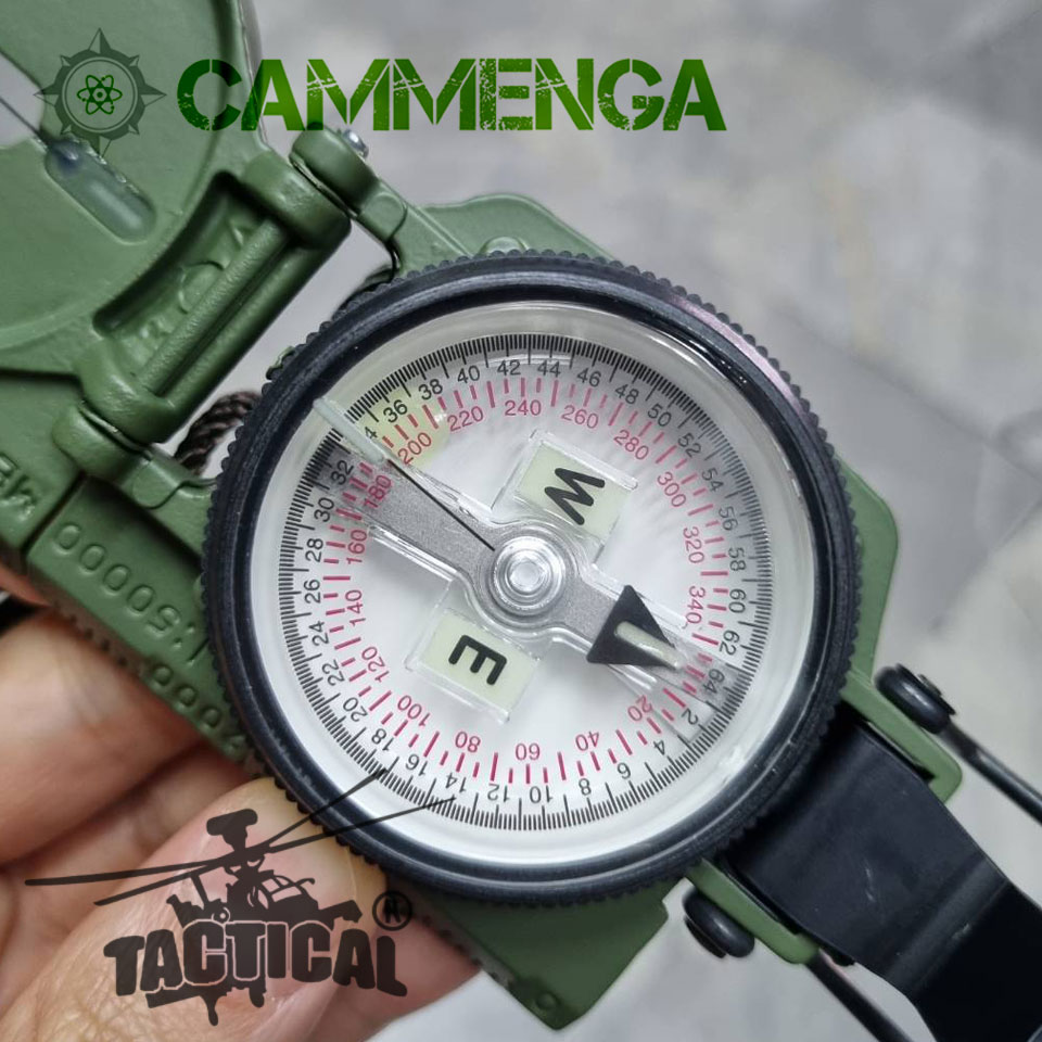 เข็มทิศ US. แท้ ของใหม่ (Phosphorescent Lensatic Compass 27)