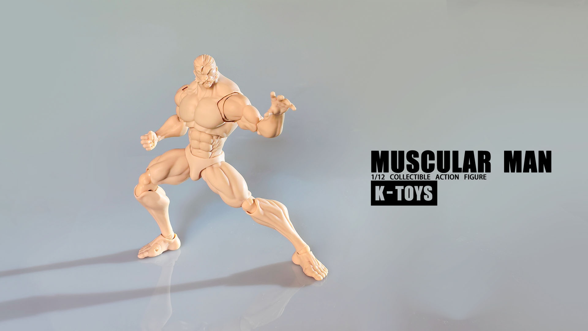 โมเดลดัดท่า Muscle Man