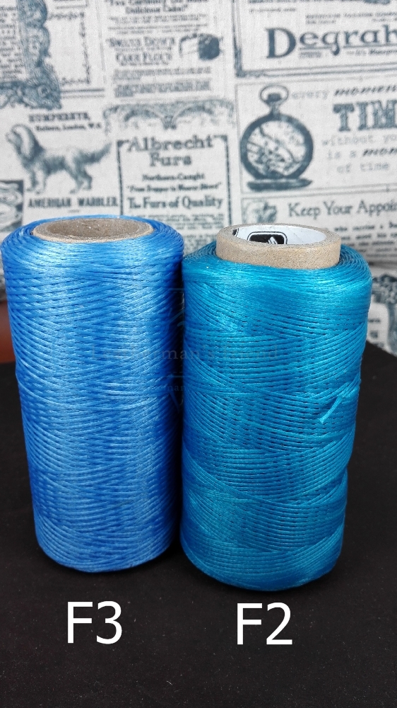 ด้ายเทียนนอกเกรดสูง โทนน้ำเงิน ขนาด150d