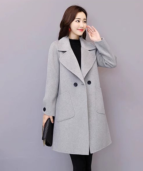 2324-0099 โค้ทวูลไซส์ใหญ่ แบบสั้นกำลังดีกันบ้าง มีหลายสีนะคะ