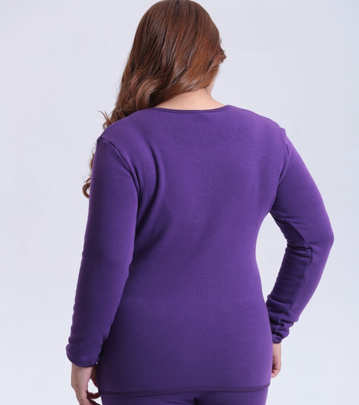 CS00091 พรีออเดอร์ ไม่พร้อมส่ง เสื้อกันหนาว บุกำมะหยี่ด้านใน อุ่นๆ ใครยังหาฮีตเทคไซส์ใหญ่ไม่ได้ มาจ้า คอวี / คอกลม