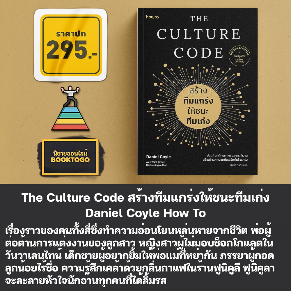 (พร้อมส่ง) The Culture Code สร้างทีมแกร่งให้ชนะทีมเก่ง Daniel Coyle How To
