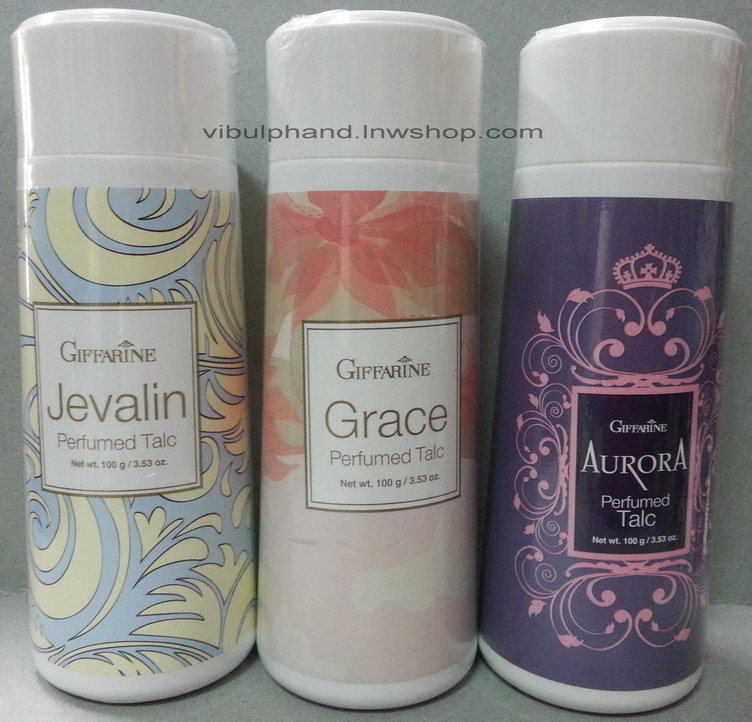 กิฟฟารีนเพอร์ฟูมทัลค์ แป้งฝุ่นหอมโรยตัว 100กรัม