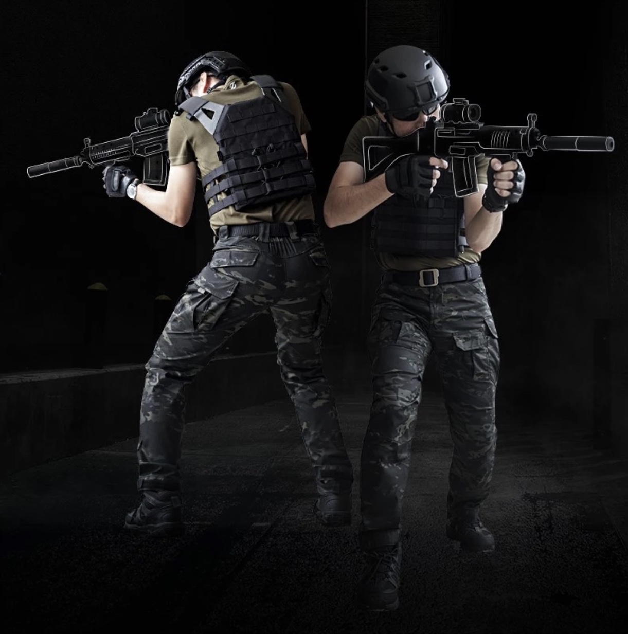 กางเกง Sector Seven IX2C ผ้าเบา ยืด กันน้ำ (ของแท้)