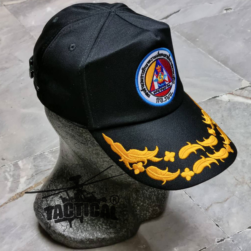 หมวกแก๊ป กอ.รมน. 1 ช่อ / 2 ช่อ ซิปหลัง