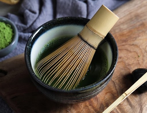 แปรงไม้ไผ่ 100 เส้น สำหรับชงมัชฉะ (ยกลัง 25 ชิ้น)