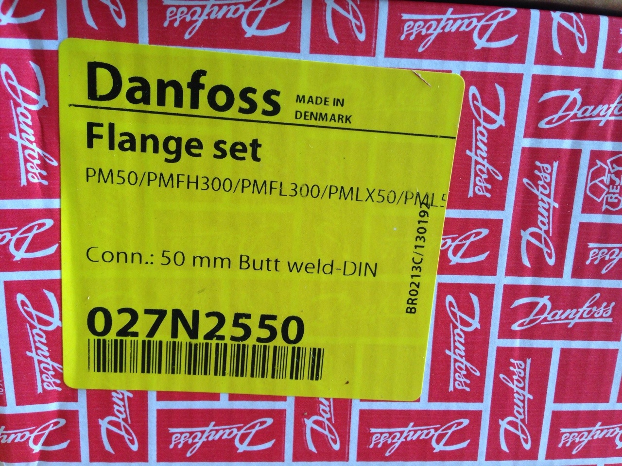 Flange set Code 027N2550