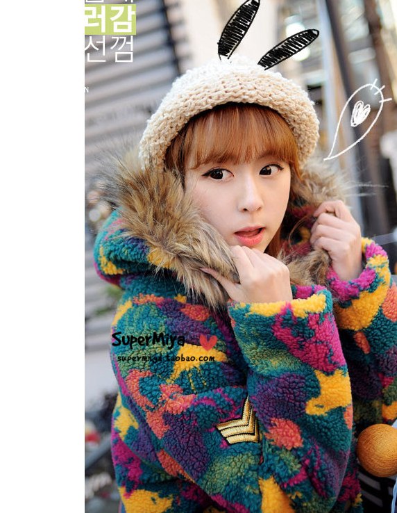 PreOrderคนอ้วน - เสื้อกันหนาวแฟชั่น ไซส์ใหญ่ คนอ้วน เสื้อแจ๊คเก็ตผ้าฝ้ายแคชเมียร์หนา สีสัน มีHood ขนเฟอร์