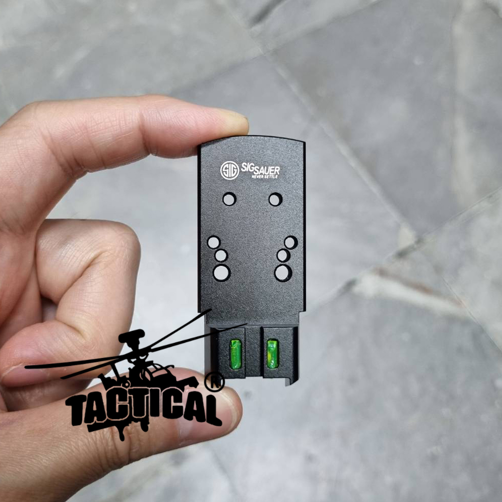 เพลทติด Dot พร้อมศูนย์ Fiber Optic รุ่น SIG P320