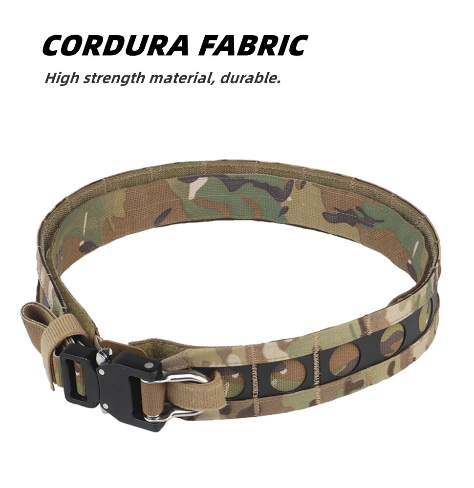 เข็มขัด Tactical 2 ชั้น ทรง Bison