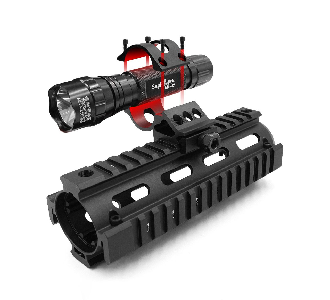 ขาจับไฟฉาย / Laser (Offset Mount)