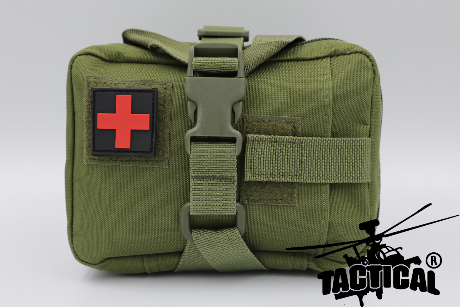 กระเป๋าพยาบาลสนาม B03 (แบบกระตุกไว) ทรงแนวนอน