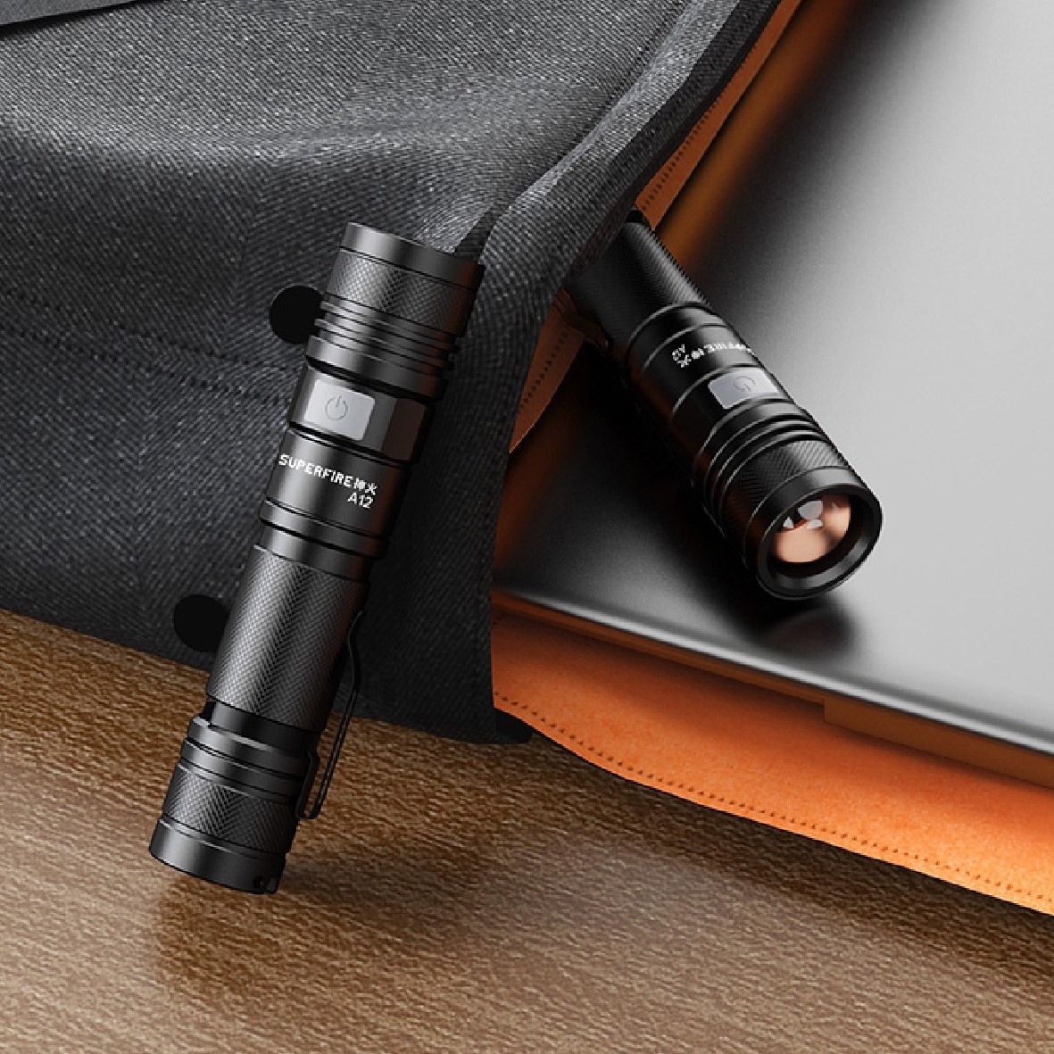 ไฟฉาย SupFire รุ่น A12 (ไฟแรง)