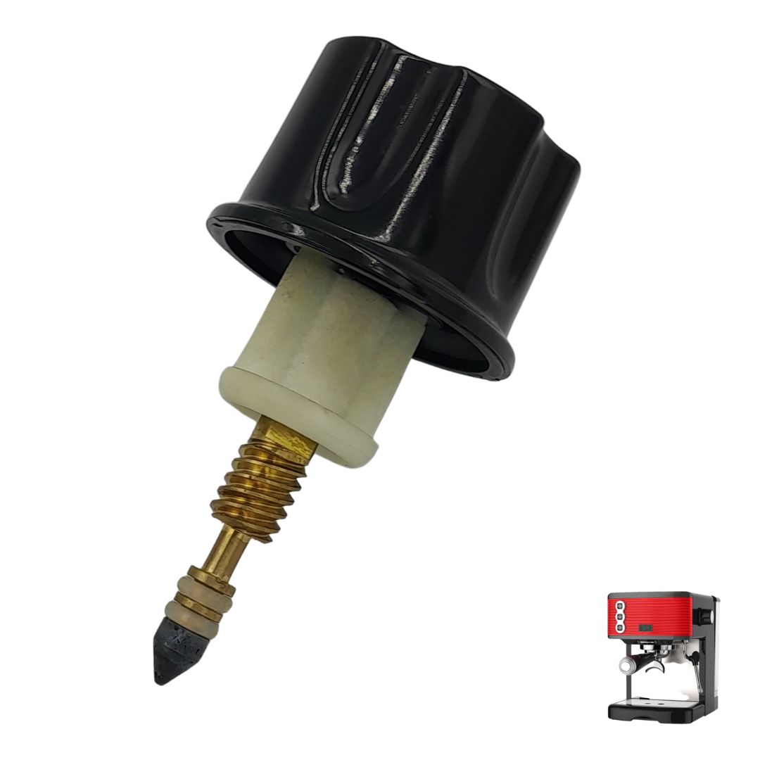 อะไหล่แกนเป่าฟองนมพร้อมปุ่มหมุน เครื่องชงกาแฟ Gemilai CRM3601 รหัส 2636