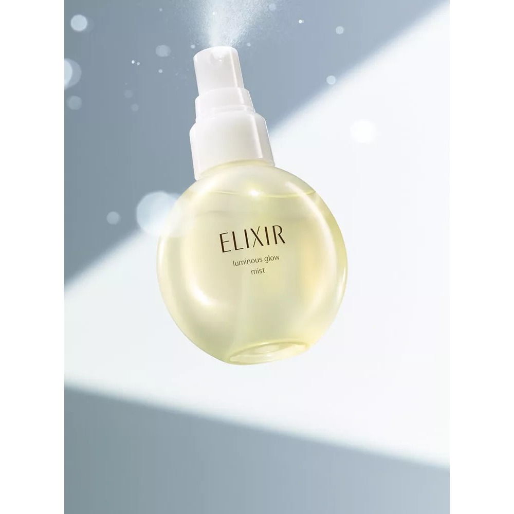 ELIXIR Luminous Glow Mist 80 ml อิเล็คเซอร์ มิสต์สำหรับผิวที่ต้องการความชุ่มชื้นและความเปล่งปลั่งแก่ผิวระหว่างวัน
