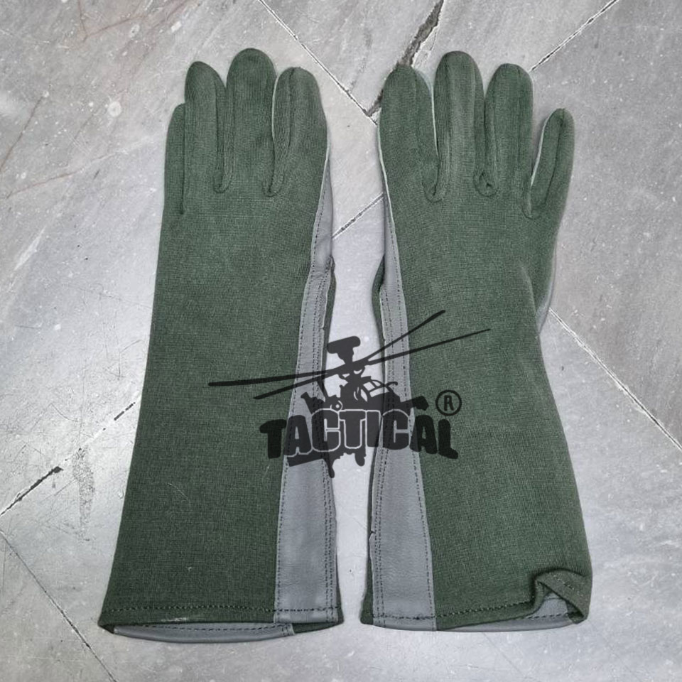 ถุงมือนักบิน ผ้า Nomex