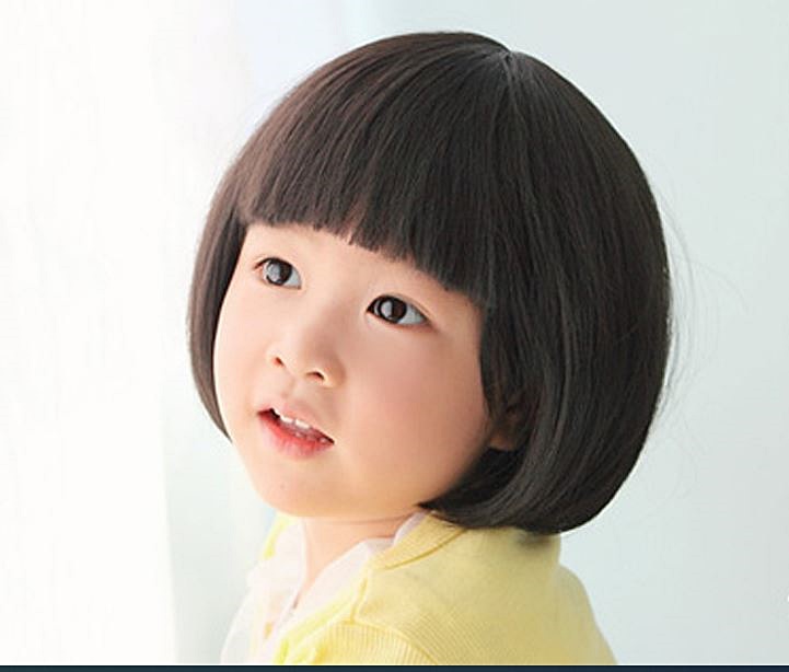 วิกผมเด็ก วิกผมสั้นเด็ก วิกผมทรงบ็อบสั้น น่ารัก แบ๊วๆ