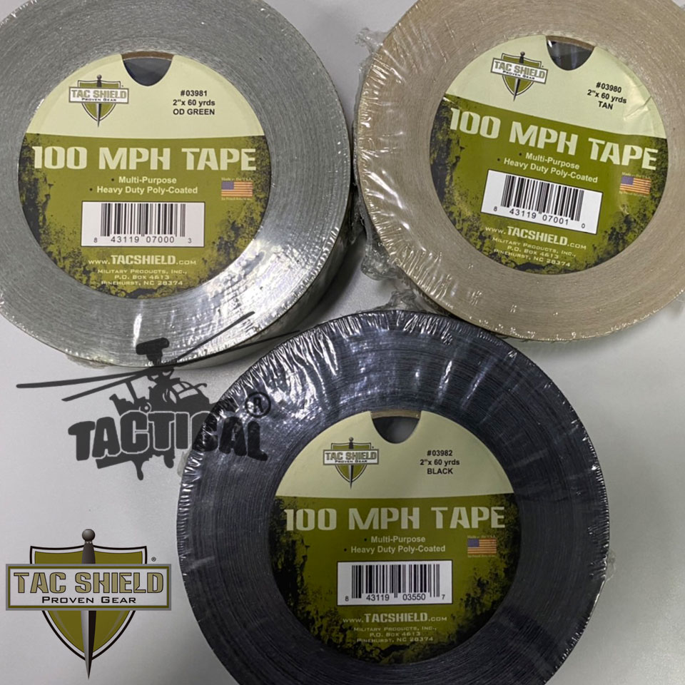 เทปกาวสำหรับงานหนัก (Tac Shield 100 MPH Heavy Duty Tape)