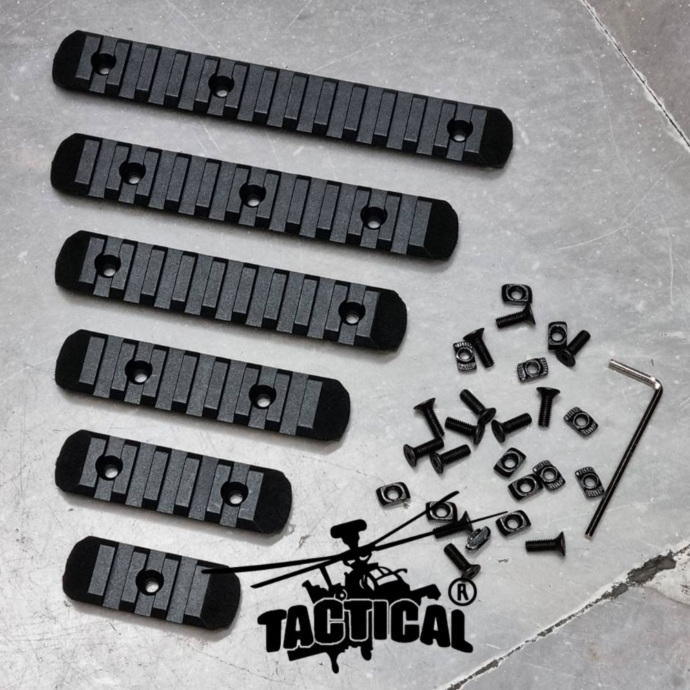 รางเสริม M-Lok Polymer (6 ชิ้น)