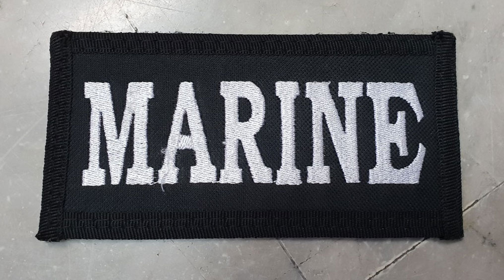 ป้ายปัก L ขนาด 16.5x8 CM. ตีนตุ๊กแก