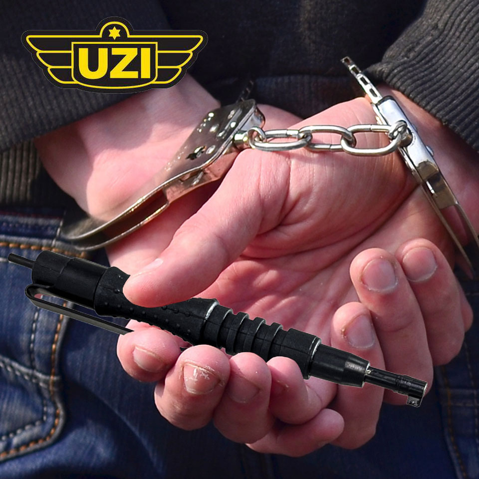 ที่ไขกุญแจมือ ไขได้หลายยี่ห้อ (UZI Handcuff Key)