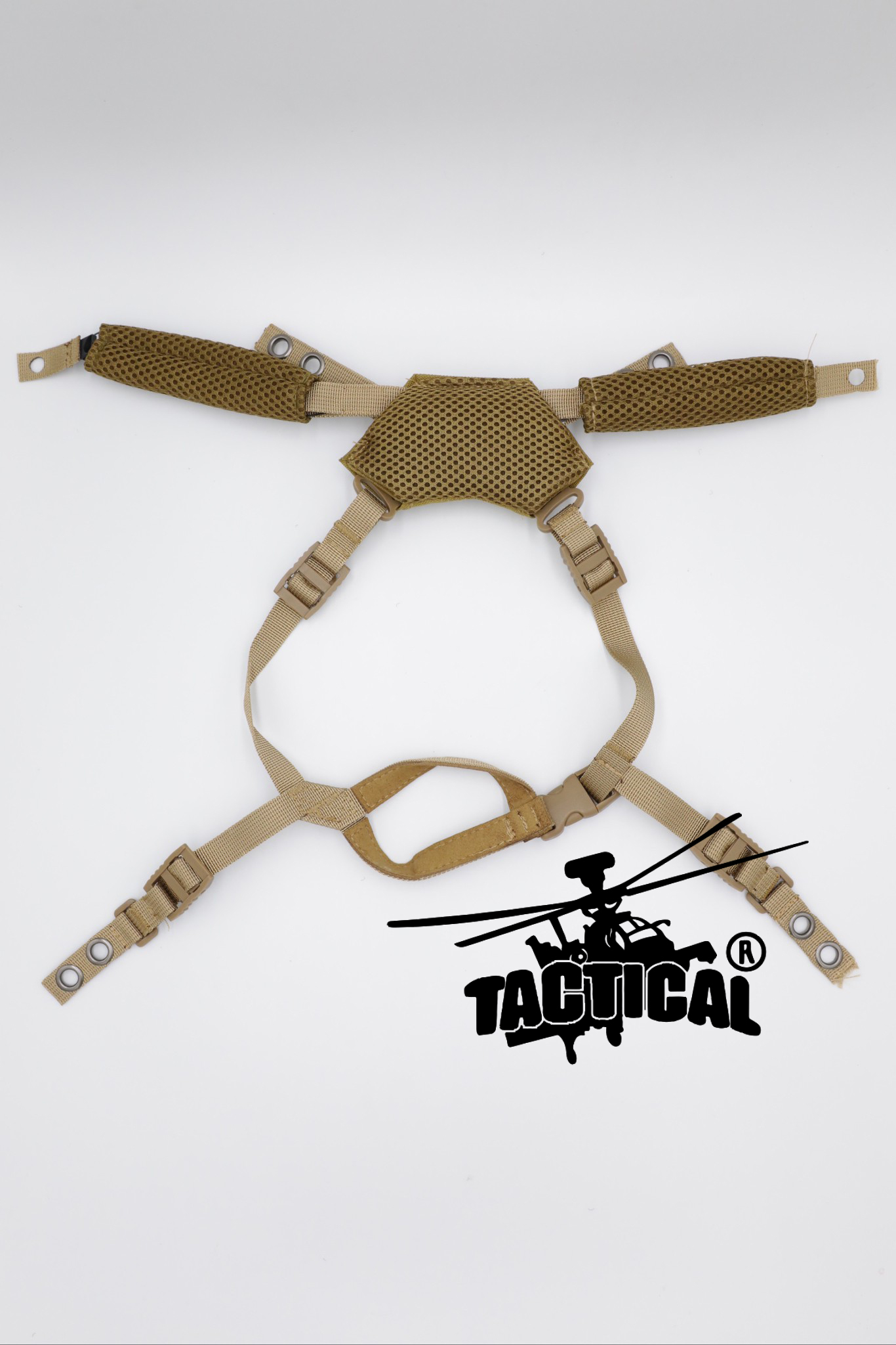 สายรัดคางปรับได้ ทรง EXFIL 3.0