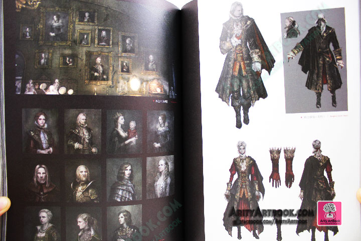 Bloodborne Official Art Works Art Book