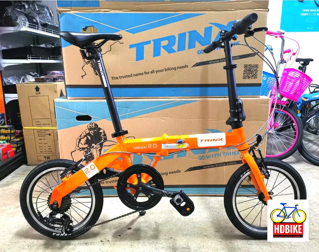 จักรยานพับได้ TRINX WARWOLF 2.0